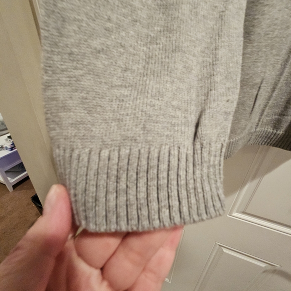 Talbots Gray and Blue Women's Shirt with Mountain Design 3X - Picture 2 of 7